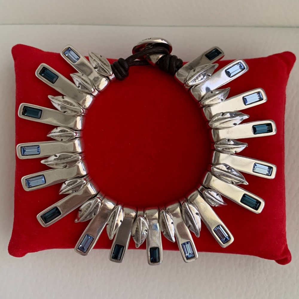 NWT! UNO de 50 Bracelet "Nightbird" PUL1892; 7". - Picture 1 of 14